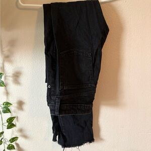 Abercrombie & Fitch Black High-Rise Skinny Jeans